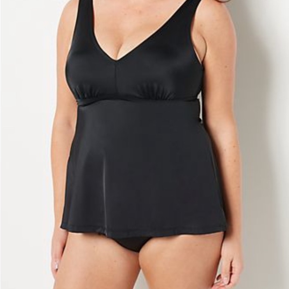 Kim Gravel Elegant Black Women's Swim Suit